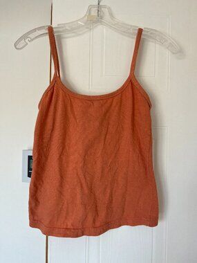 Orange tank top
